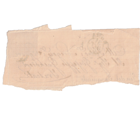 TS Collezionismo Stato Pontificio 2 Baj 1852 su frammento