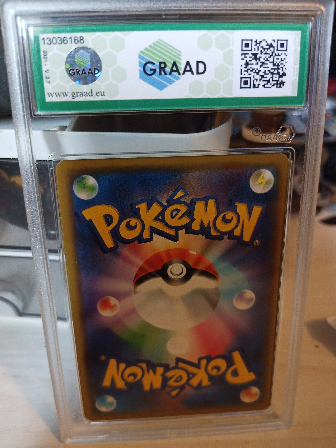 TS Collezionismo Pokémon Rayquaza GX 100/173 sm12a GRAAD 10
